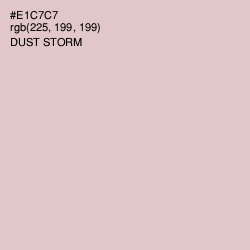 #E1C7C7 - Dust Storm Color Image